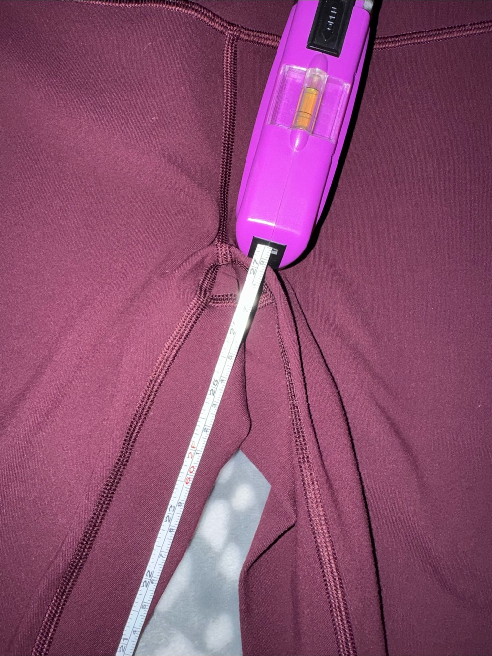 Lululemon burgundy leggings - Picture 3 of 8